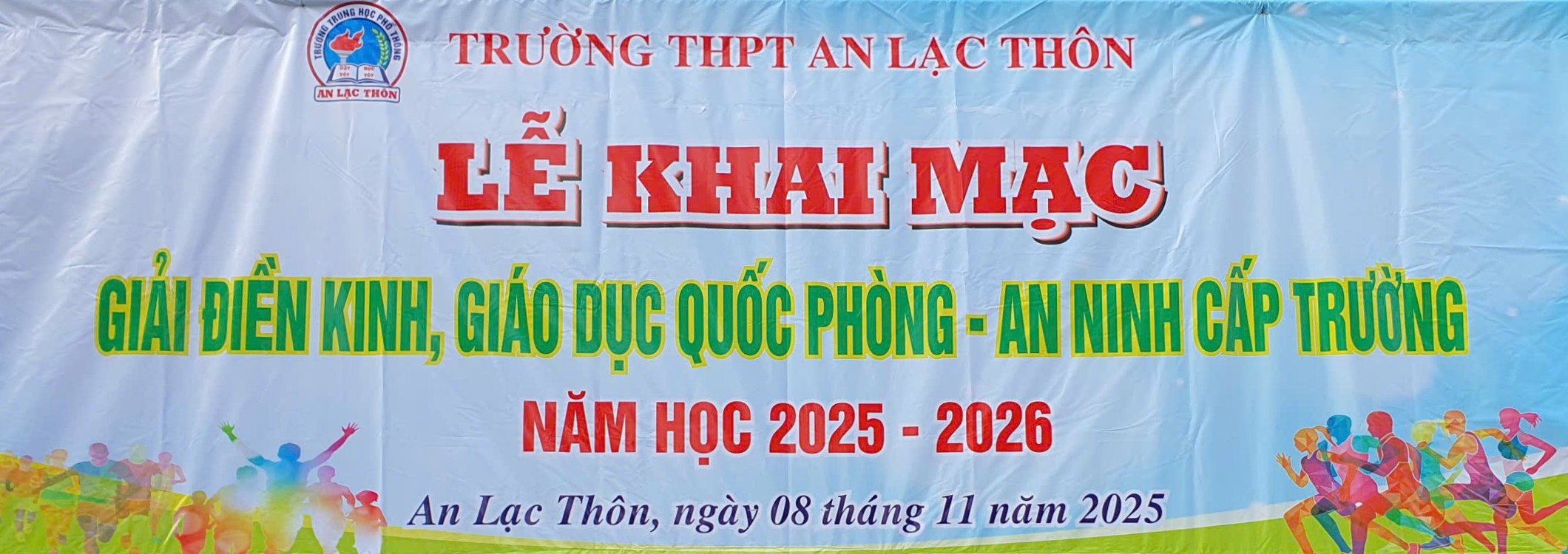 Trường THPT An Lạc Thôn sôi nổi Giải Điền kinh và Hội thao GDQP-AN năm học 2025–2026