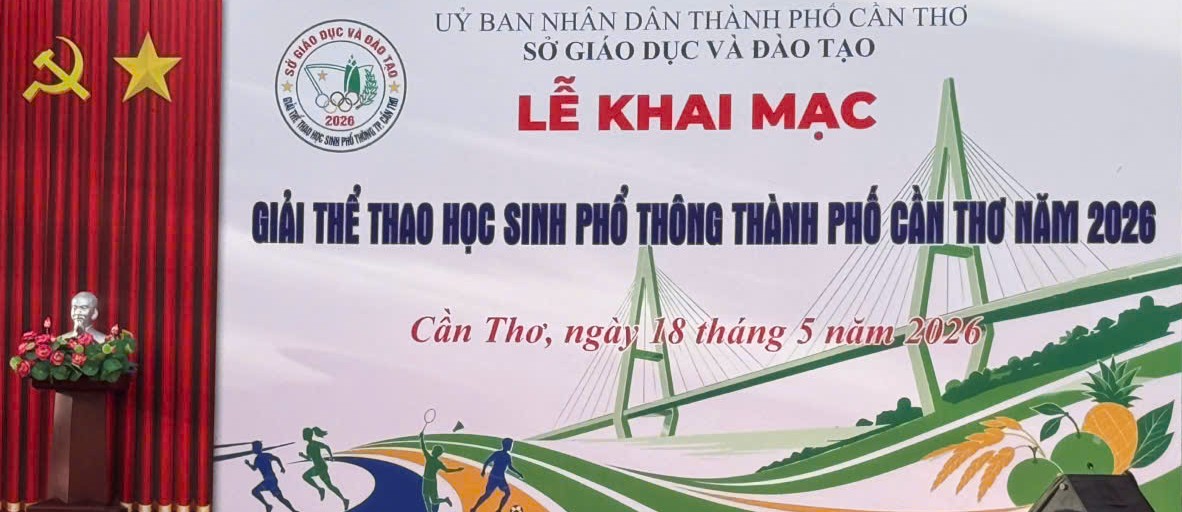 Vinh danh học sinh đạt giải thể thao học sinh cấp thành phố năm 2026