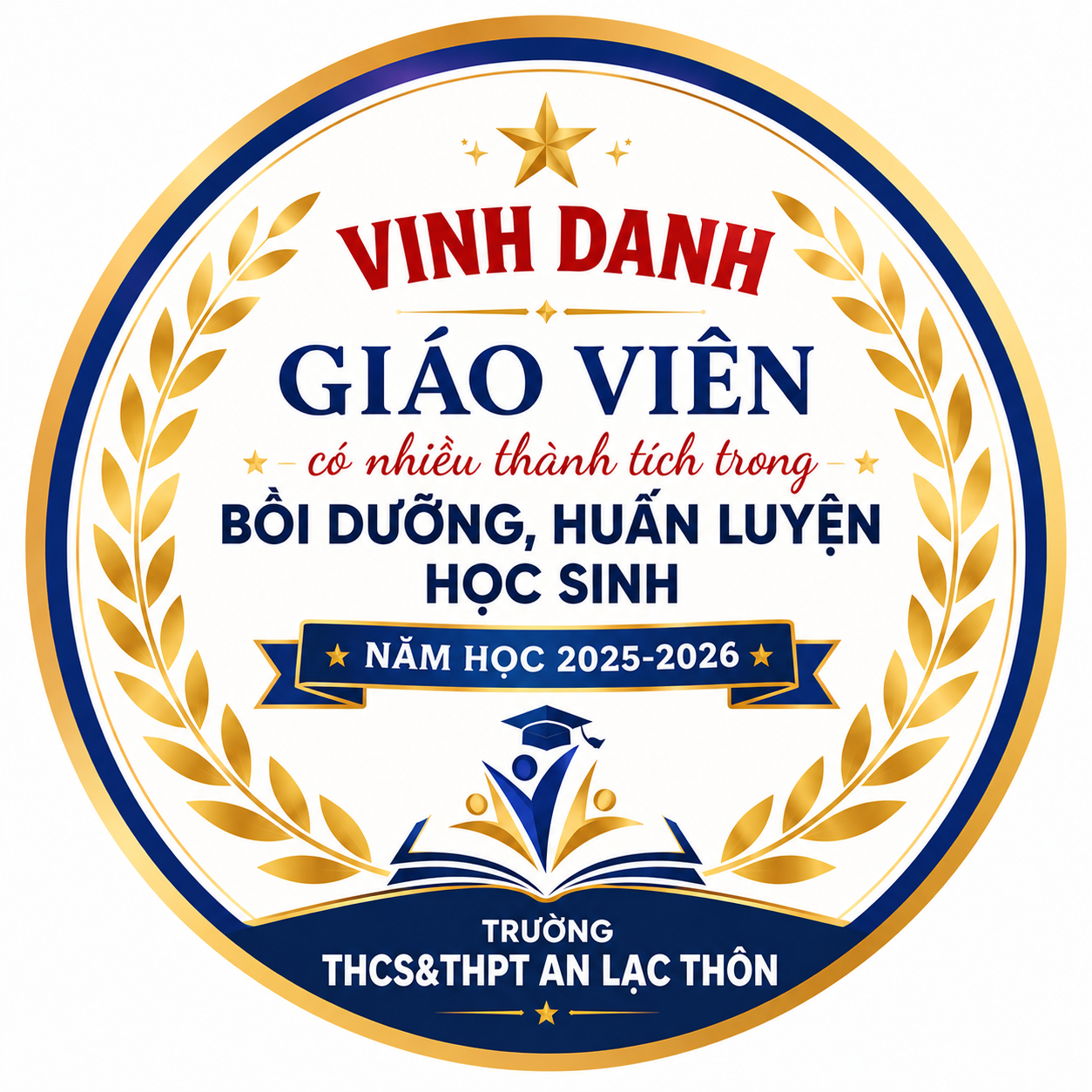 Vinh danh giáo viên có nhiều thành tích trong bồi dưỡng, huấn luyện học sinh năm học 2025-2026