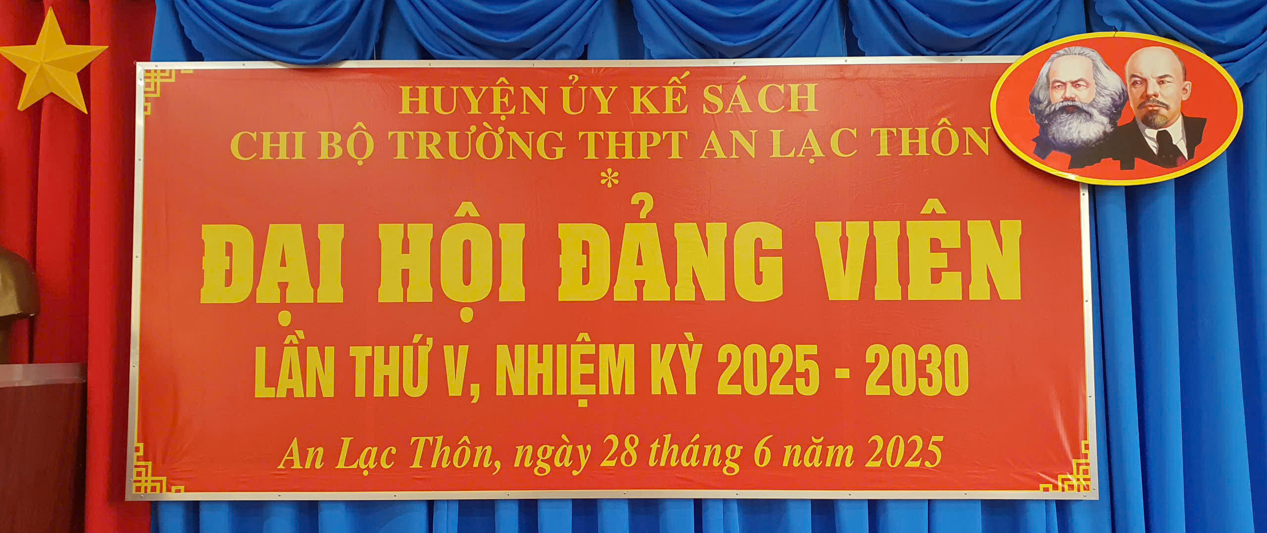 ĐẠI HỘI ĐẢNG VIÊN CHI BỘ TRƯỜNG THPT AN LẠC THÔN LẦN THỨ V: ĐOÀN KẾT – TRÍ TUỆ – ĐỔI MỚI – PHÁT TRIỂN