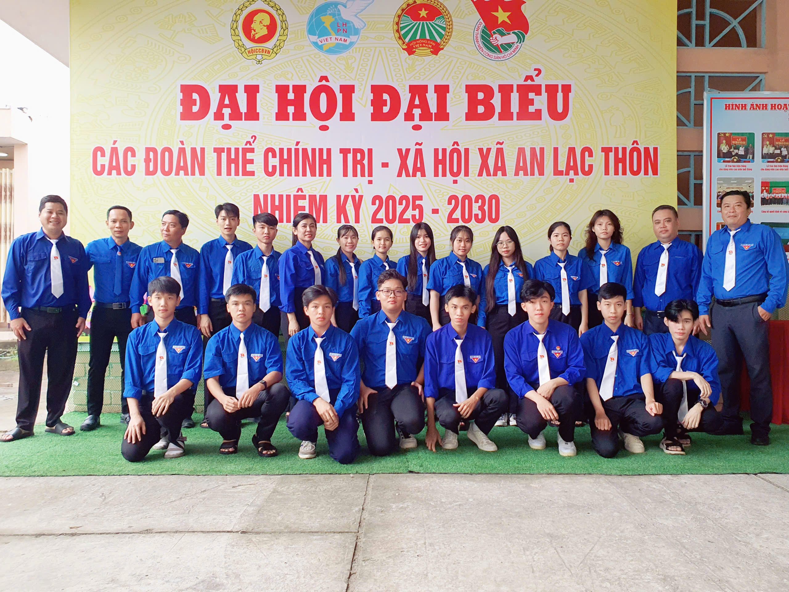 ĐOÀN TRƯỜNG THPT AN LẠC THÔN THAM DỰ ĐẠI HỘI ĐẠI BIỂU ĐOÀN TNCS HỒ CHÍ MINH XÃ AN LẠC THÔN LẦN THỨ I, NHIỆM KỲ 2025 – 2030