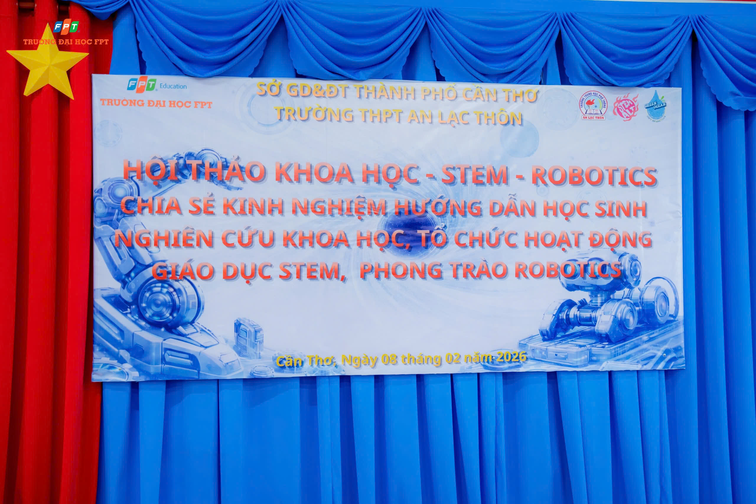 Trường THPT An Lạc Thôn tổ chức hội thảo STEM – robot cấp thành phố năm học 2025–2026