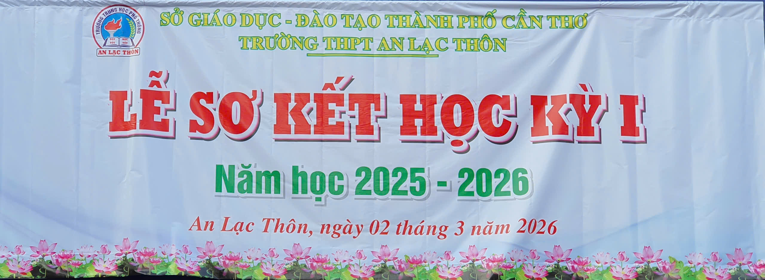 Lễ sơ kết học kỳ I năm học 2025-2026