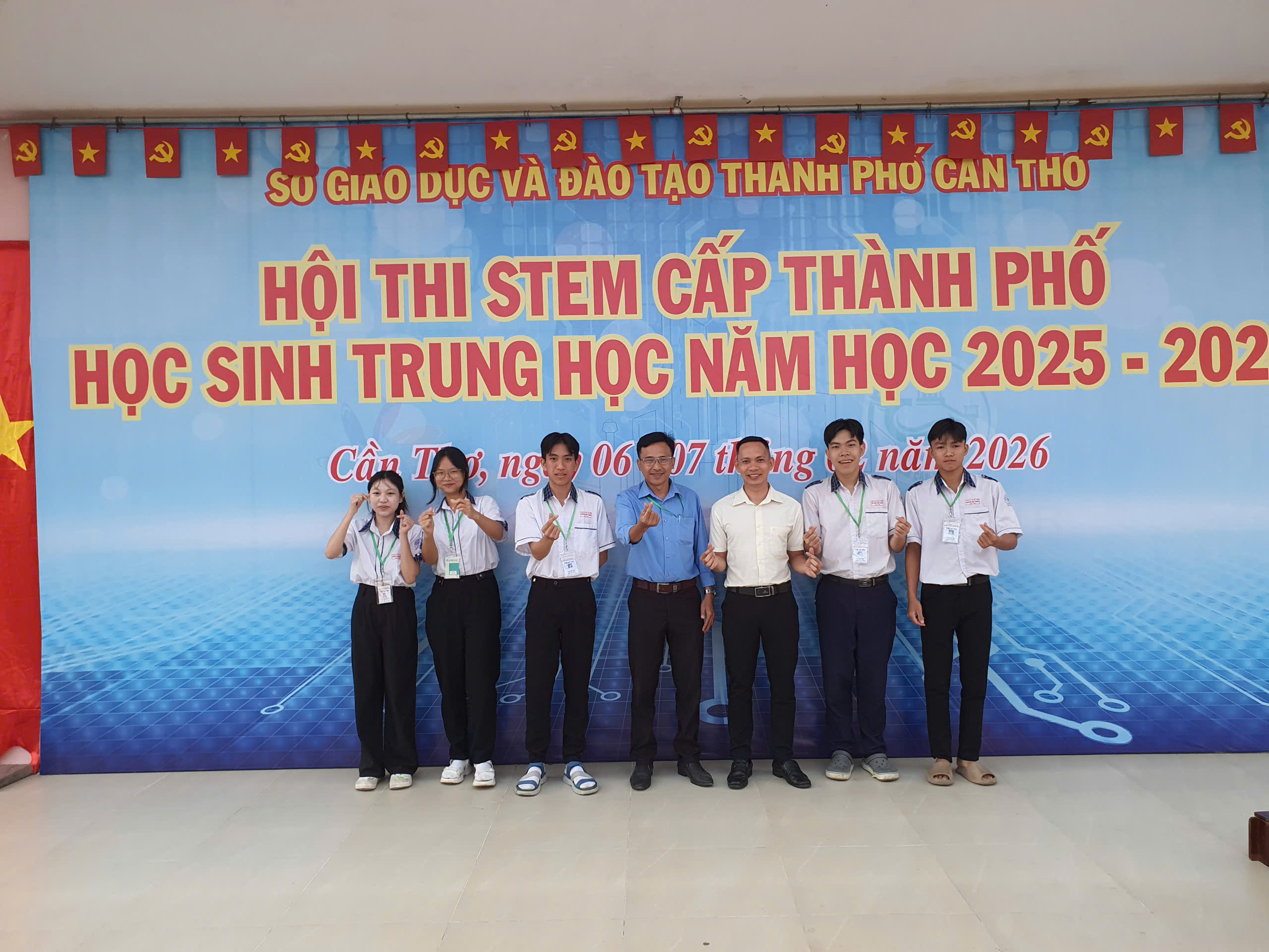 Trường THPT An Lạc Thôn tham gia hội thi stem cấp thành phố năm học 2025 – 2026