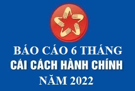 Báo cáo 6 tháng cải cách hành chính năm 2022