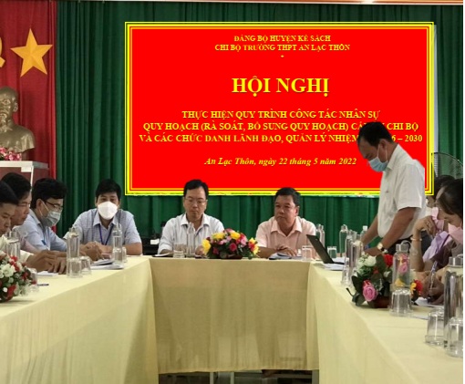 Hội nghị Chi bộ thực hiện công tác quy hoạch cán bộ giai đoạn 2026-2030