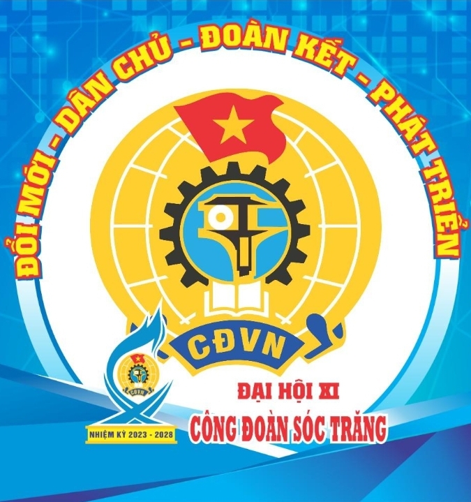 Hưởng ứng thay đổi khung ảnh đại diện chào mừng Đại hội XI Công đoàn tỉnh Sóc Trăng, nhiệm kỳ 2023-208