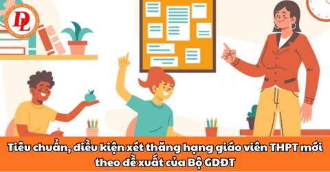 Thông tư quy định tiêu chuẩn, điều kiện xét thăng hạng chức danh nghề nghiệp giáo viên mầm non, phổ thông công lập và giáo viên dự bị đại học