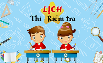 Kế hoạch kiểm tra cuối kỳ 1