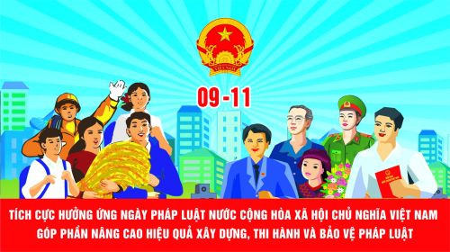 Hưởng ứng Ngày Pháp luật Việt Nam năm 2024